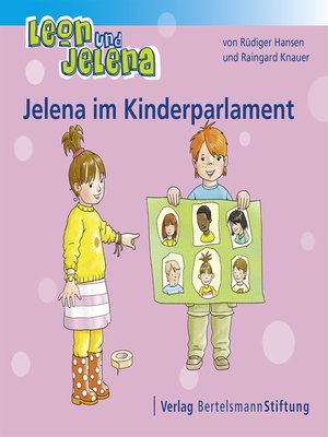 cover image of Leon und Jelena--Jelena im Kinderparlament
